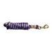 Professional's Choice Poly Lead Rope Tack - Halters & Leads Professional's Choice Charcoal/Purple