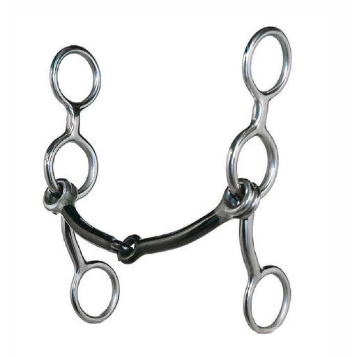 Metalab Junior Cow Horse Gag Bit Tack - Bits Metalab   