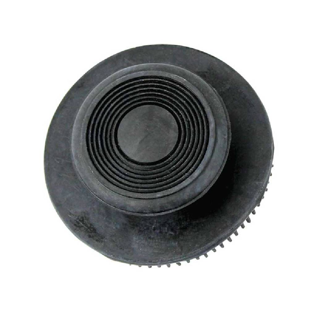 Small Round Soft Round Rubber Facial Curry Comb Equine - Grooming Partrade   