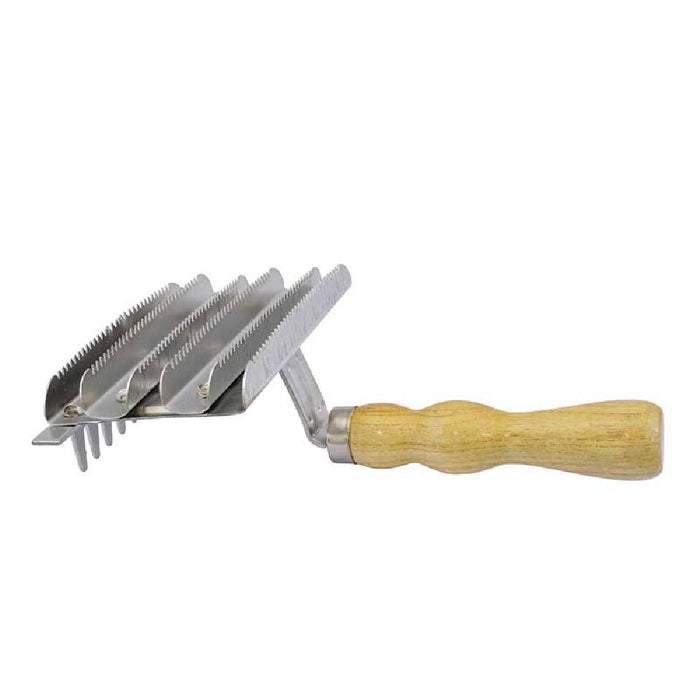 Partrade Curry Comb With Teeth Equine - Grooming Partrade