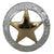 Texas Gold/Silver Star Concho Tack - Conchos & Hardware - Conchos MISC Wood Screw  