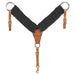 Mustang Black 100% Mohair Breast Collar Tack - Breast Collars Mustang