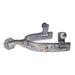 Professional's Choice Silver Spur 8pt Rowel Tack - Spurs Professional's Choice   