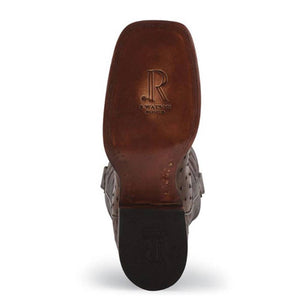 R. Watson Kango Tobac Full Quill Ostrich Boot MEN - Footwear - Exotic Western Boots R Watson   