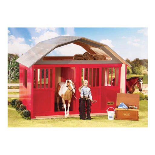 Breyer Two-Stall Wood Barn KIDS - Accessories - Toys Breyer   