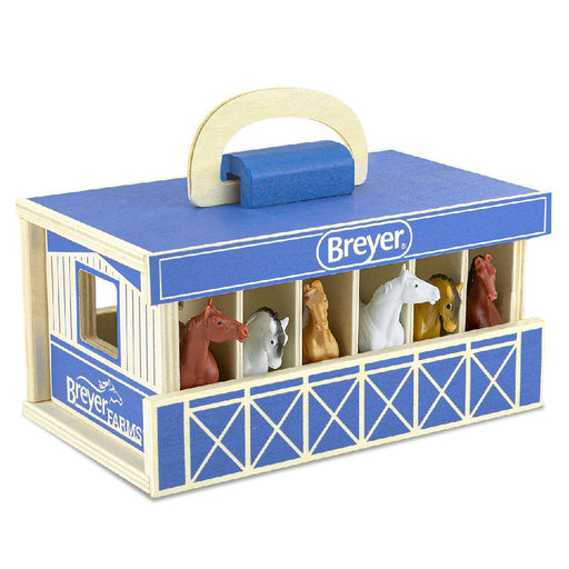 Breyer Farms Wood Carry Stable KIDS - Accessories - Toys Breyer   