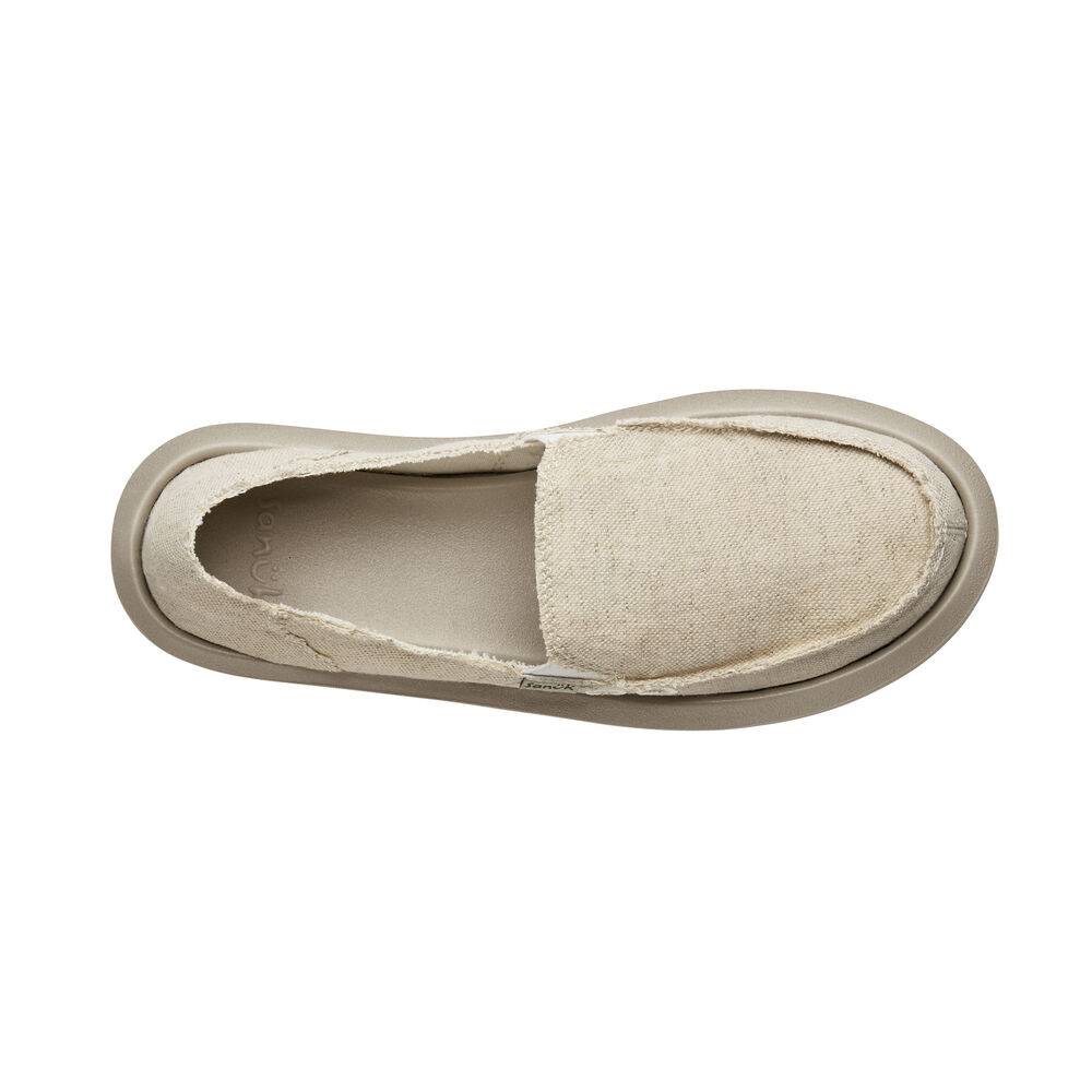 Sanuk Womens Donna Soft Top Hemp Grey – Island Comfort Footwear Fashion