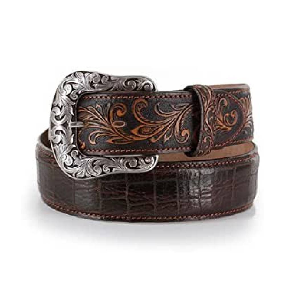Tony Lama Brown Pinto Classic Belt MEN - Accessories - Belts & Suspenders Leegin Creative Leather/Brighton   