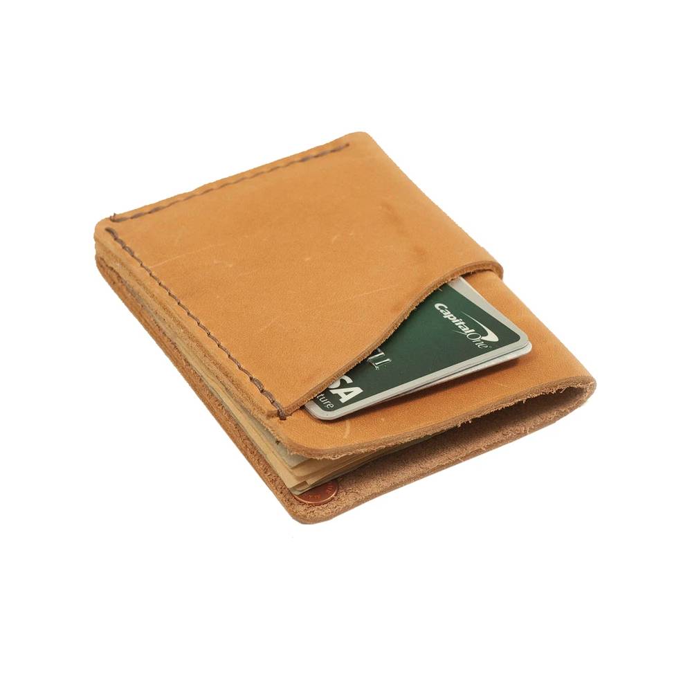 wave mini wallet（leather）color : 【black】-