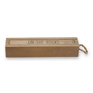 Mud Pie On The Rocks Whiskey Rock Set HOME & GIFTS - Tabletop + Kitchen - Bar Accessories Mud Pie   