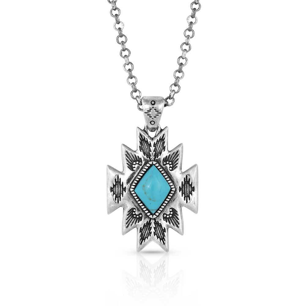 Montana Silversmiths Turquoise Star Pendant Necklace WOMEN - Accessories - Jewelry - Necklaces Montana Silversmiths   