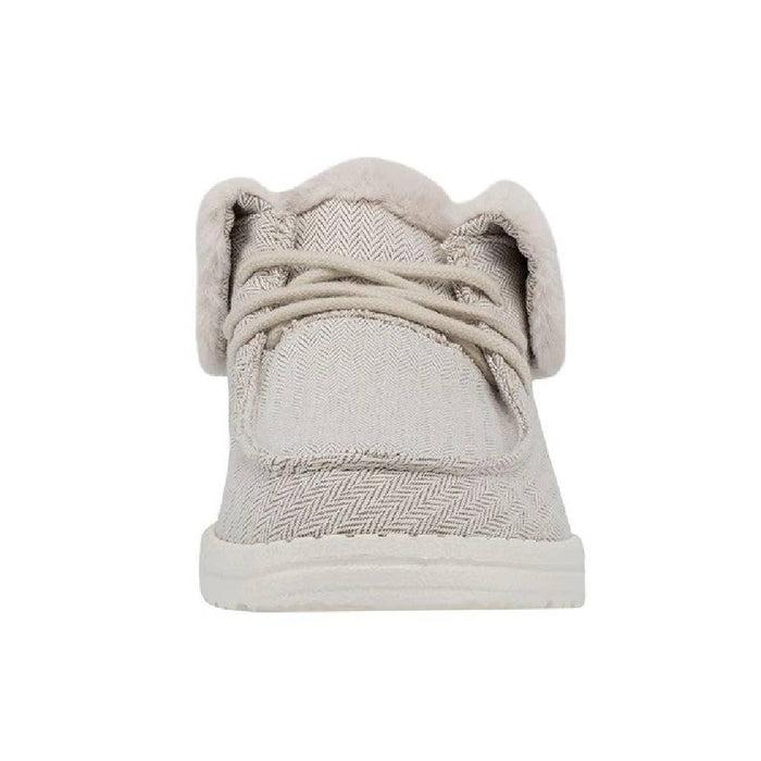 Hey Dude Britt - Herringbone Cream WOMEN - Footwear - Casuals Hey Dude   