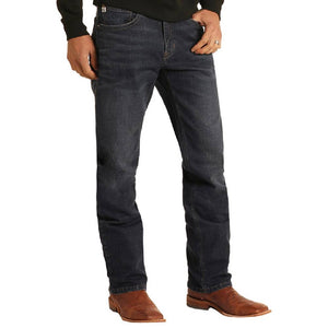 Rock & Roll Denim Hooey Reflex Stackable Boot Jean - FINAL SALE MEN - Clothing - Jeans Panhandle   