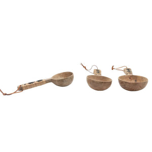 Mango Wood Scoops - Set of 3 HOME & GIFTS - Home Decor - Decorative Accents Creative Co-Op   