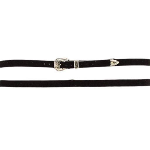 Black Suede Hatband HATS - HAT RESTORATION & ACCESSORIES M&F Western Products   