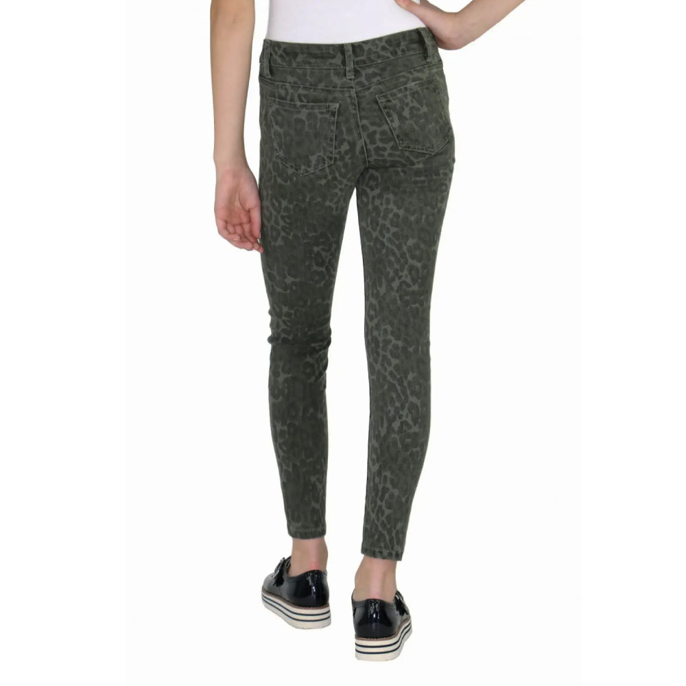 Diane Mid-Rise Leopard Skinny Pants-FINAL SALE KIDS - Girls - Clothing - Jeans Tractr Jeans