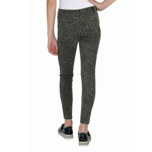 Girl's Diane Mid-Rise Lepoard Skinny Pants-FINAL SALE KIDS - Girls - Clothing - Jeans Tractr Jeans   