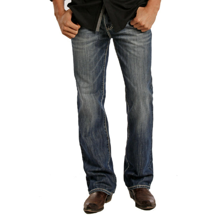 Rock & Rock Denim Men's Double Barrel Straight Leg Jeans MEN - Clothing - Jeans Panhandle   