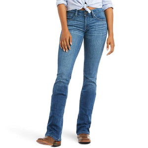 Ariat Women's R.E.A.L Patricia Mid Rise Jean WOMEN - Clothing - Jeans Ariat Clothing   