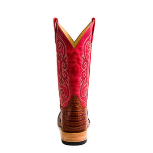 Horse Power Brandy Caiman Belly Boot - FINAL SALE MEN - Footwear - Exotic Western Boots Horse Power   