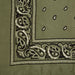 20" Bandana Silk Wild Rag - Sage ACCESSORIES - Additional Accessories - Wild Rags & Scarves Wyoming Traders   