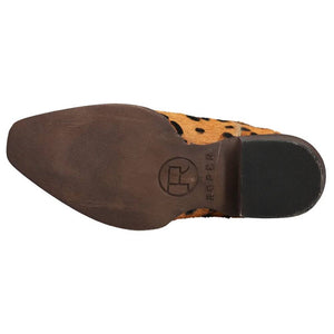 Roper Leopard Hair On Bootie WOMEN - Footwear - Boots - Booties ROPER APPAREL & FOOTWEAR   