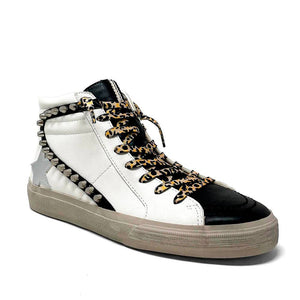 White Riri Hi Top Sneaker WOMEN - Footwear - Sneakers & Athletic ShuShop   
