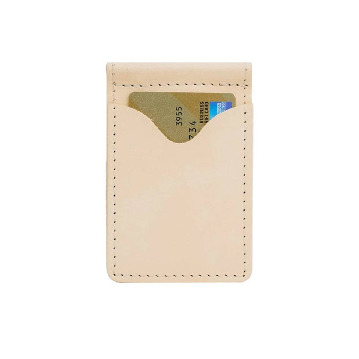 Rustico Money Clip Leather Wallet - FINAL SALE MEN - Accessories - Wallets & Money Clips RUSTICO Natural  