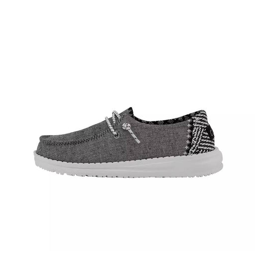 Hey Dude Youth Wendy - Chambray Onyx KIDS - Footwear - Casual Shoes Hey Dude