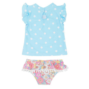 Baby Seashell Ruffle Swimsuit Set KIDS - Baby - Baby Girl Clothing FEATHER 4 ARROW   
