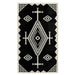 Pendleton Los Ojos Black Spa Towel HOME & GIFTS - Bath & Body - Towels Pendleton   