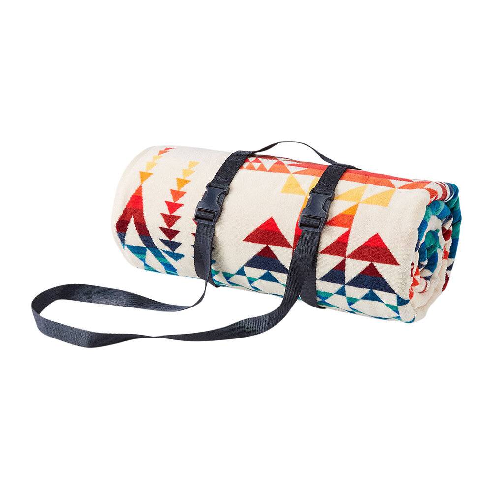 Pendleton Jacquard Towel For Two – Chief Joseph / Aqua