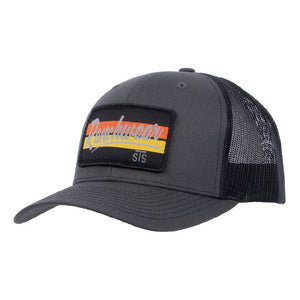 STS Ranchwear Crest Cap HATS - BASEBALL CAPS STS Ranchwear CHARC/BLK  