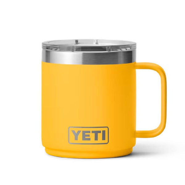 YETI Rambler 10oz Mug with Magslider Lid - Alpine Yellow - TackleDirect