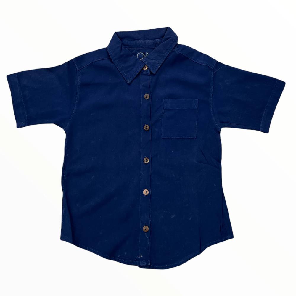Boy's Heirloom Woven Button Up Top KIDS - Boys - Clothing - Shirts - Short Sleeve Shirts CHASER   