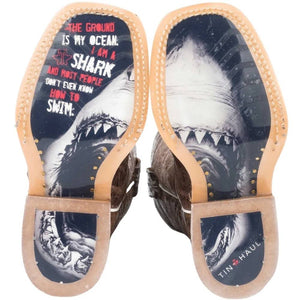 Tin Haul Youth Sharky Man Eater Boot KIDS - Footwear - Boots Tin Haul   