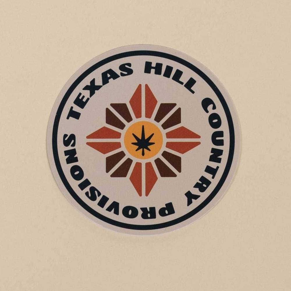 Texas Hill Country High Noon Sticker ACCESSORIES - Additional Accessories - Key Chains & Small Accessories Texas Hill Country Provisions   