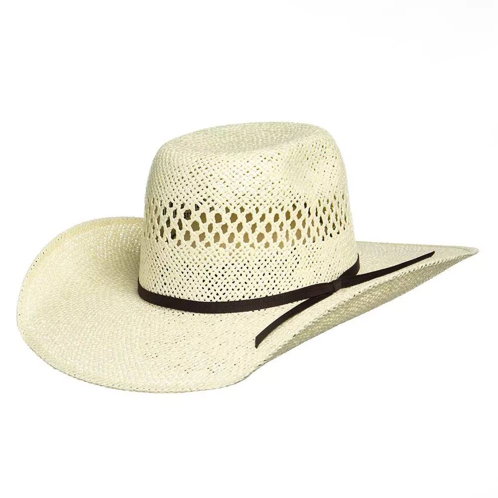 Twister Youth Vented Cattlemans Crease Straw Hat HATS - KIDS HATS M&F Western Products   