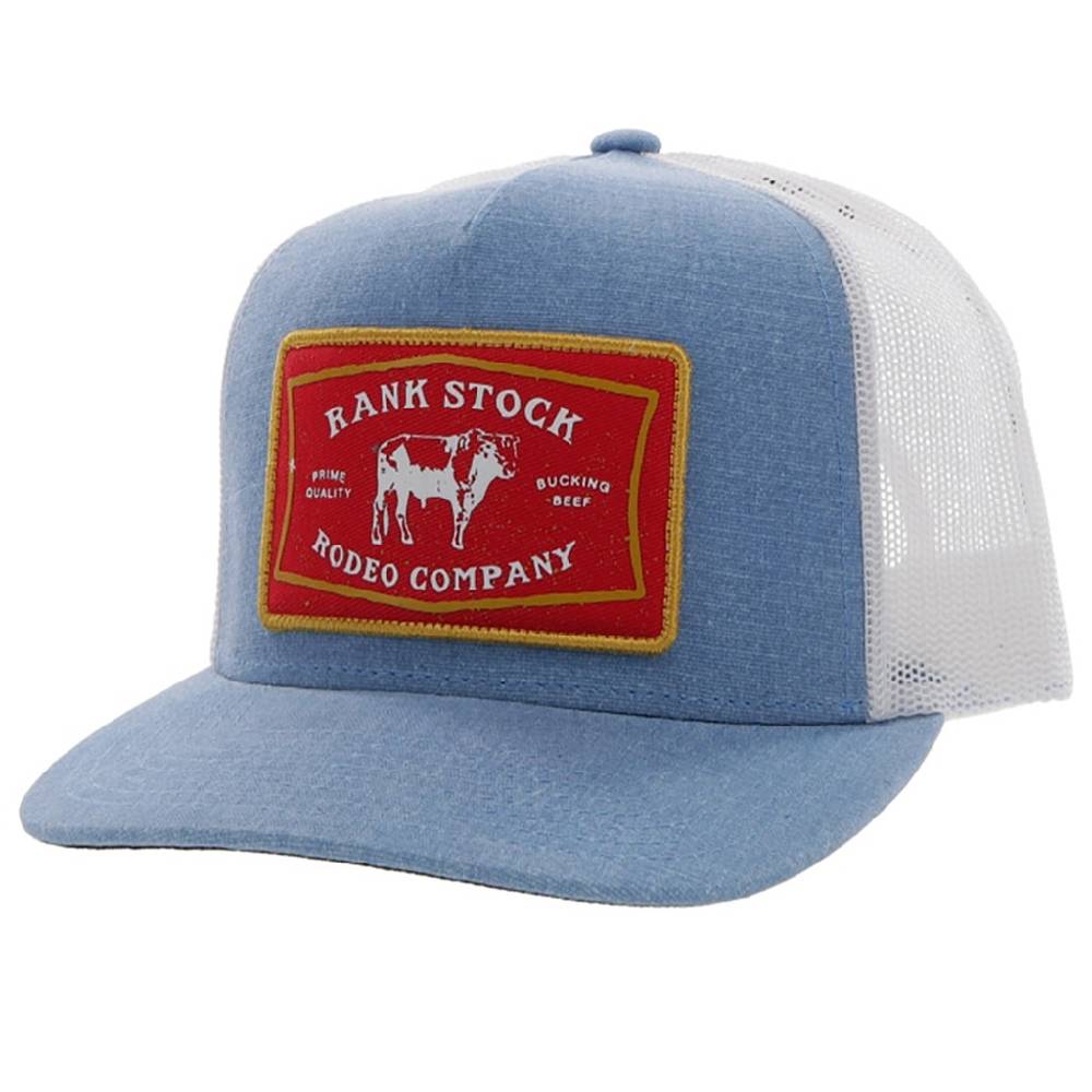 Hooey Rank Stock Trucker Cap HATS - BASEBALL CAPS Hooey   