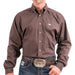 Cinch Men's Solid Brown Button Shirt MEN - Clothing - Shirts - Long Sleeve Cinch