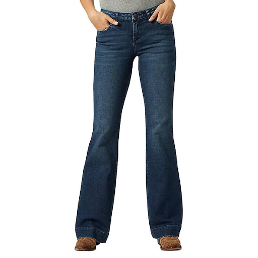 Wrangler Women's Mid-Rise Wide Leg Trouser WOMEN - Clothing - Jeans Wrangler   