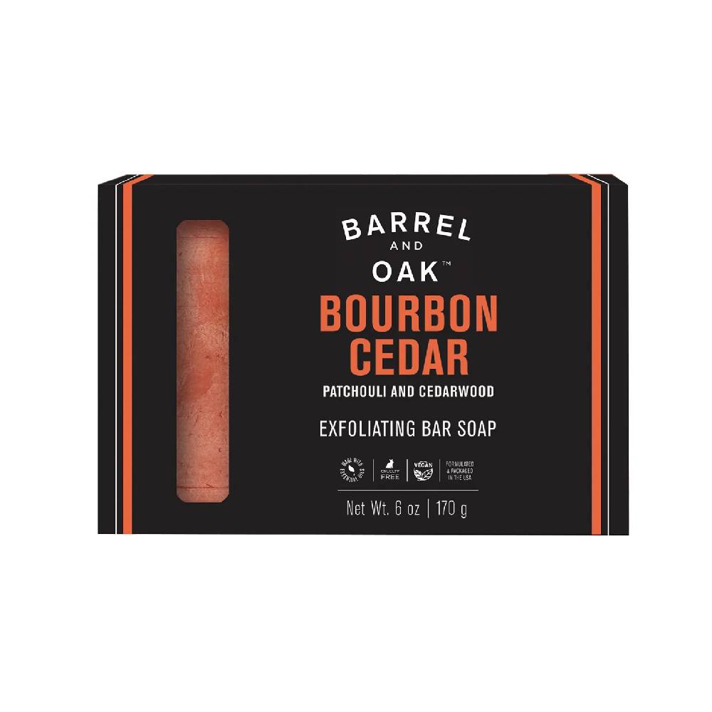 Gentlemen's Hardware Bar Soap Exfoliating Scrub - Bourbon Cedar 6oz MEN - Accessories - Grooming & Cologne Gentlemen's Hardware   