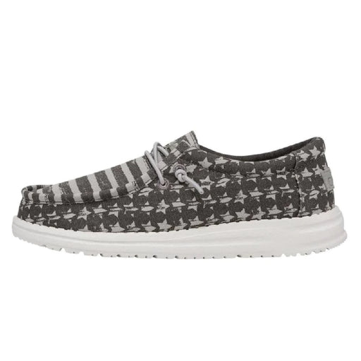 Hey Dude Youth Wally - Greyed Patriotic KIDS - Footwear - Casual Shoes Hey Dude   