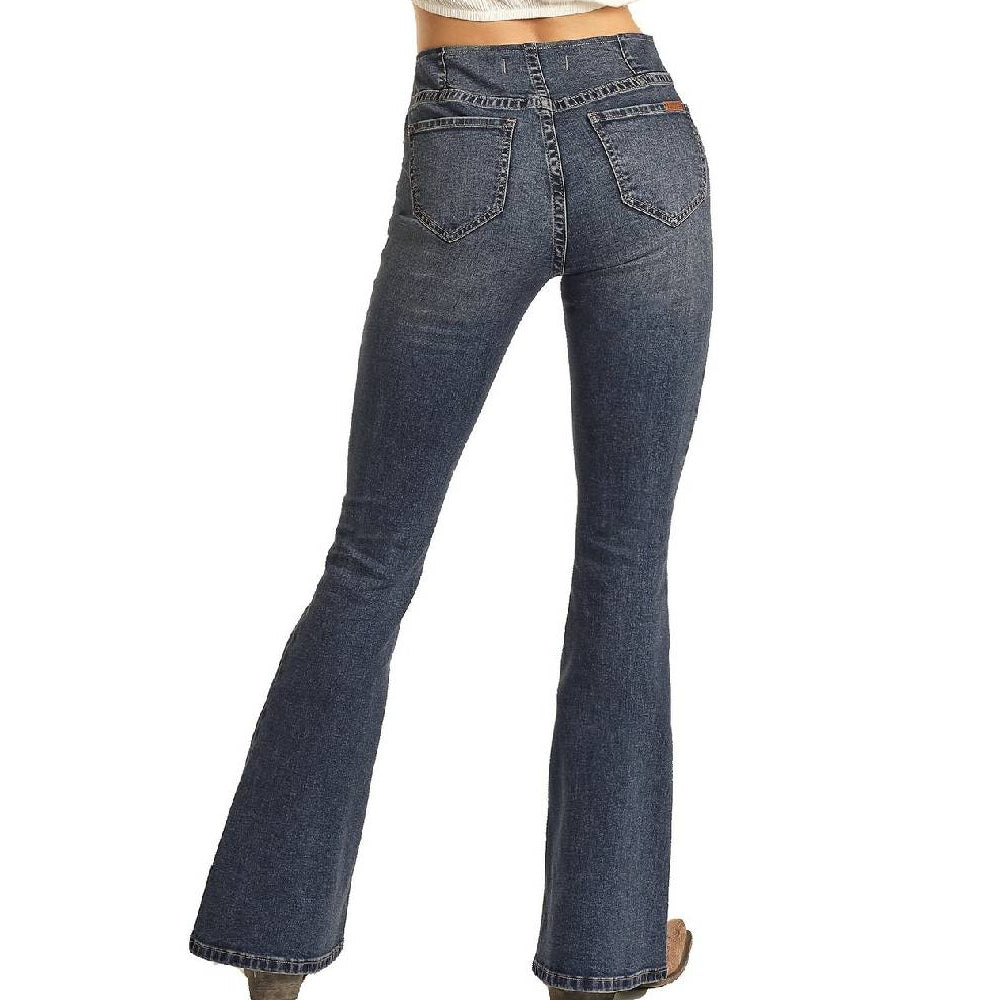 Rock & Roll Denim Bargain Bells Pull-On Jeans - FINAL SALE WOMEN - Clothing - Jeans Panhandle   