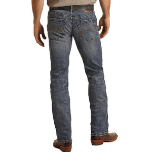 Rock & Roll Denim Hooey Straight Bootcut Jeans - FINAL SALE MEN - Clothing - Jeans Panhandle   