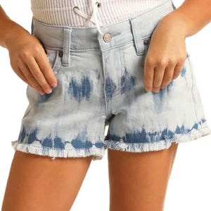 Rock & Roll Denim Girls Tie Dye Shorts KIDS - Girls - Clothing - Shorts Panhandle   