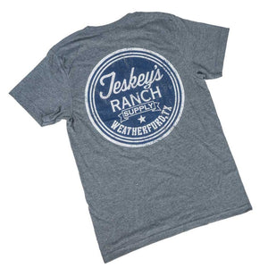 Teskey's Ranch Supply Icon Tee - Dark Heather TESKEY'S GEAR - SS T-Shirts Ouray Sportswear   