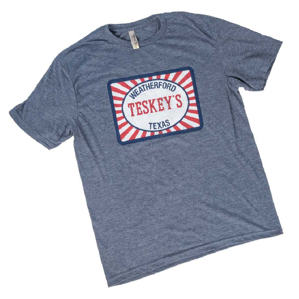 Teskey's Feedsack Tee - Heather Navy TESKEY'S GEAR - SS T-Shirts Ouray Sportswear   