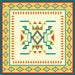 Hooey Beaded Star Satin Wild Rag ACCESSORIES - Additional Accessories - Wild Rags & Scarves Hooey   