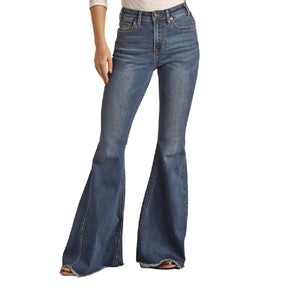 Rock & Roll Denim Women's Bell Bottom Jeans - FINAL SALE WOMEN - Clothing - Jeans Panhandle   